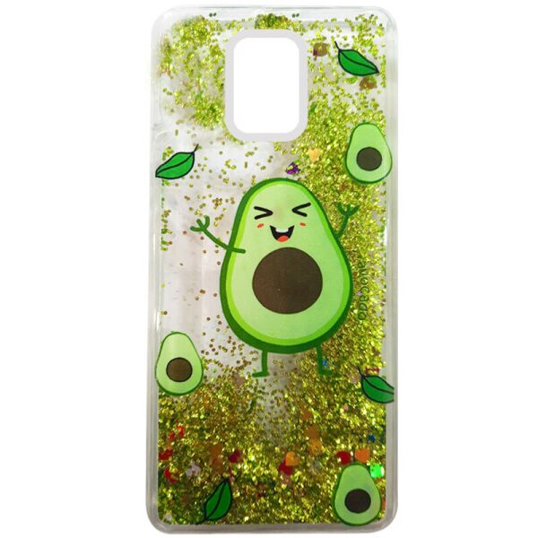 

TPU чехол с переливающимися блестками для Xiaomi Redmi Note 9s Avocado (168584)