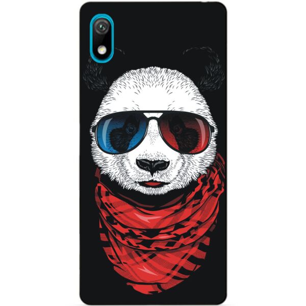 

Чехол силиконовый Candy для Huawei Y5 2019 с рисунком Панда в очках
