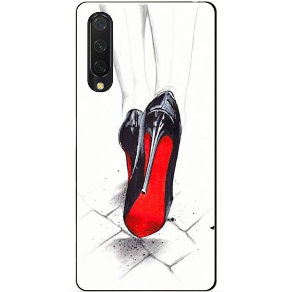 

Силиконовый бампер чехол Candy для Xiaomi Mi 9 Lite с рисунком Лабутены