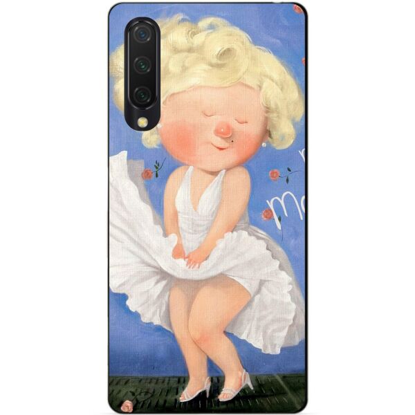 

Силиконовый бампер чехол Candy для Xiaomi Mi 9 Lite с рисунком Монро Гапчинская