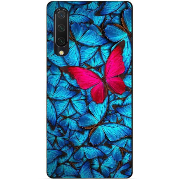 

Силиконовый бампер чехол Candy для Xiaomi Mi 9 Lite с рисунком Мотыльки