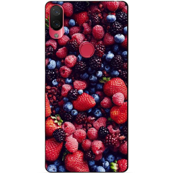 

Силиконовый чехол Candy для Xiaomi Mi Play с рисунком Ягоды