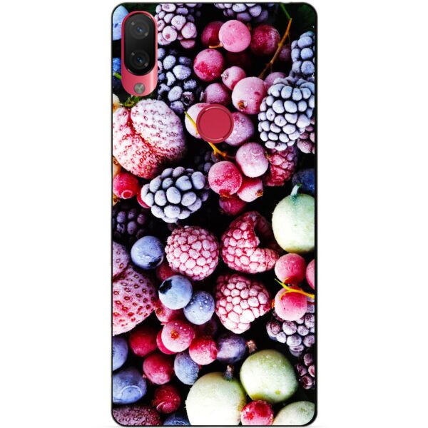 

Силиконовый чехол Candy для Xiaomi Mi Play с рисунком Ягоды Ice
