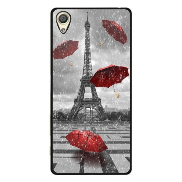

Силиконовый бампер чехол Candy для Sony Z1 L39h C6902 с рисунком Париж