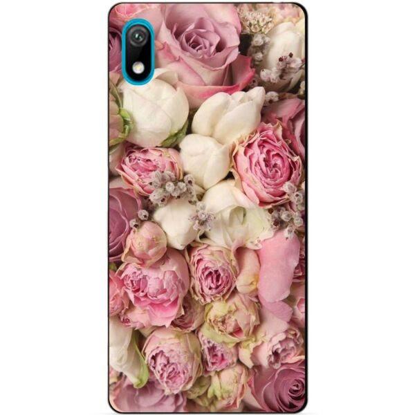 

Чехол силиконовый Candy для Huawei Y5 2019 с рисунком Розовые пионы