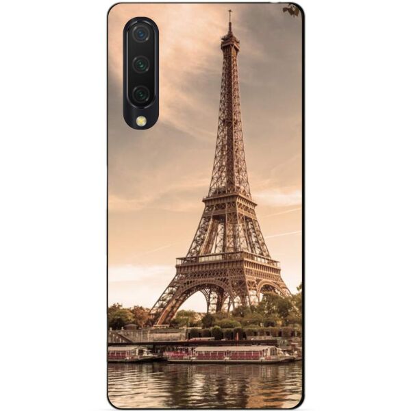 

Силиконовый бампер чехол Candy для Xiaomi Mi 9 Lite с рисунком Париж