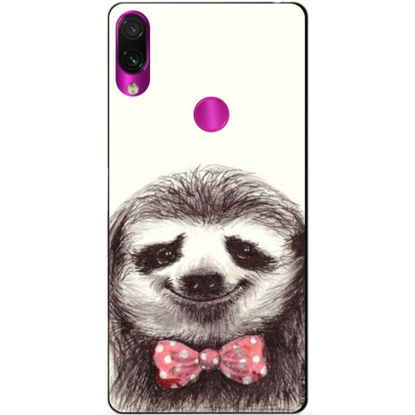 

Бампер силиконовый чехол Candy для Xiaomi Redmi Note 7 Ленивец