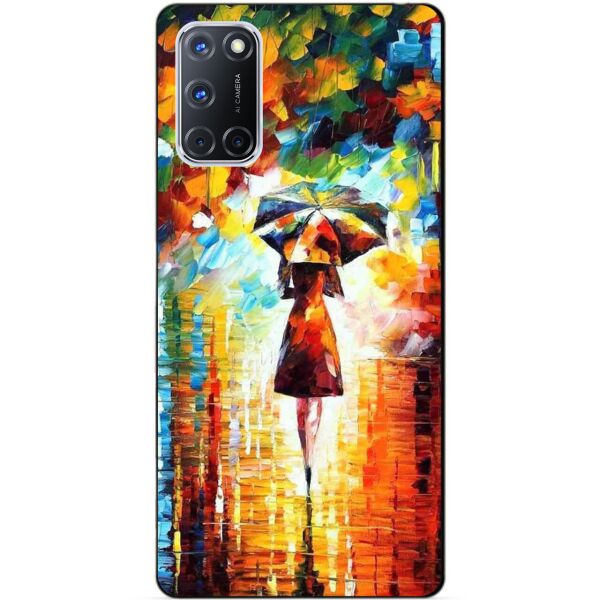 

Силиконовый бампер чехол Candy для Oppo A72 с рисунком Прогулка