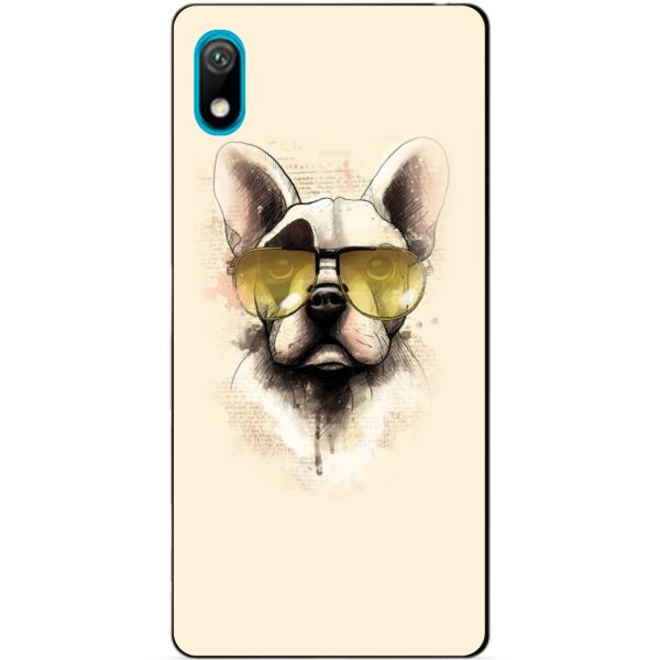 

Чехол силиконовый Candy для Huawei Y5 2019 с рисунком Собака в очках