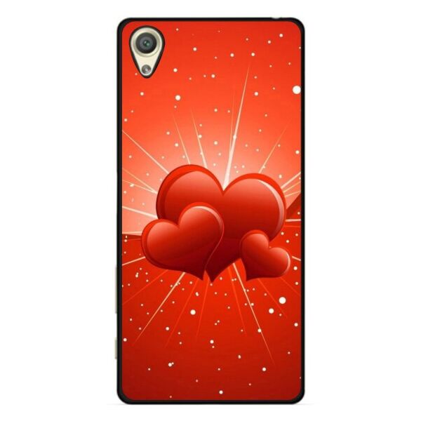 

Силиконовый бампер чехол Candy для Sony Z1 L39h C6902 с рисунком Сердечки