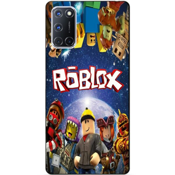 

Силиконовый бампер чехол Candy для Oppo A72 с рисунком Роблокс