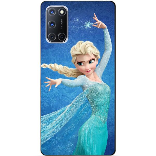 

Силиконовый бампер чехол Candy для Oppo A72 с рисунком Эльза