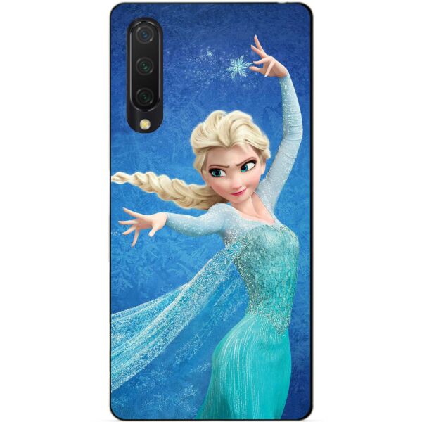 

Силиконовый бампер чехол Candy для Xiaomi Mi 9 Lite с рисунком Эльза