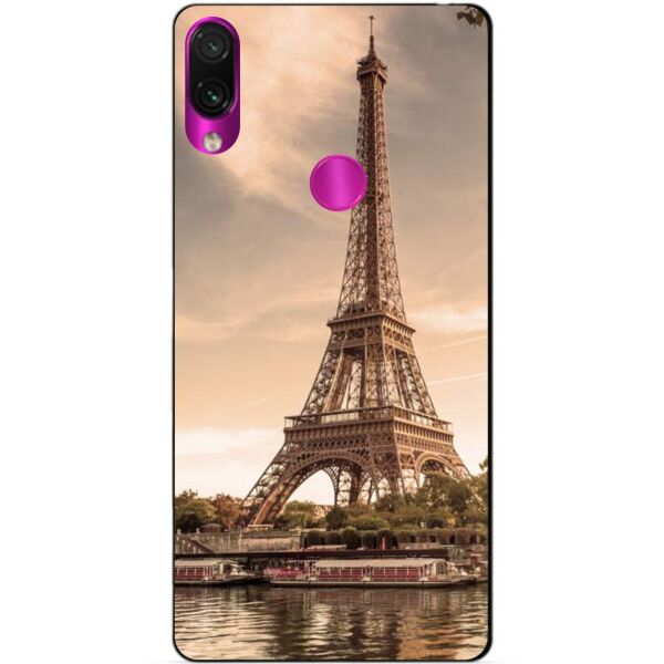 

Бампер силиконовый чехол Candy для Xiaomi Redmi Note 7 Эйфелева башня