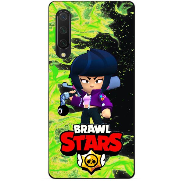 

Силиконовый бампер чехол Candy для Xiaomi Mi 9 SE с героем Бравл Старс Биби