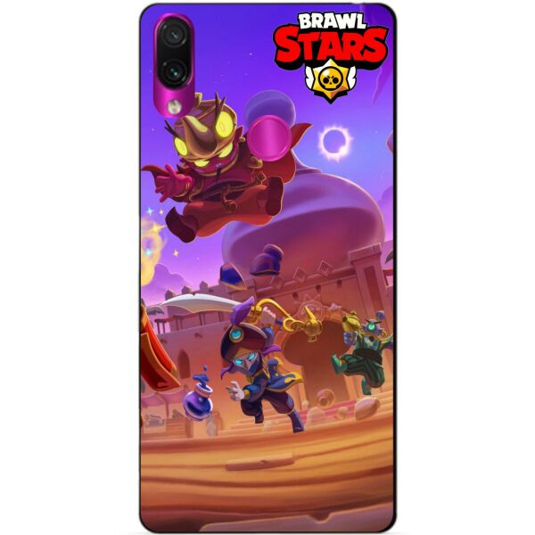 

Силиконовый чехол Candy для Xiaomi Redmi 7 Базар Тары Джин Бравл Старс