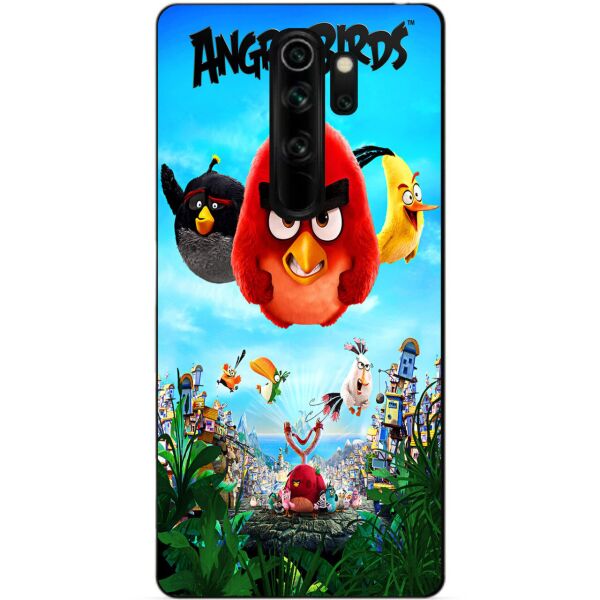 

Бампер силиконовый чехол Candy для Xiaomi Redmi Note 8 Pro с рисунком Angry Birds