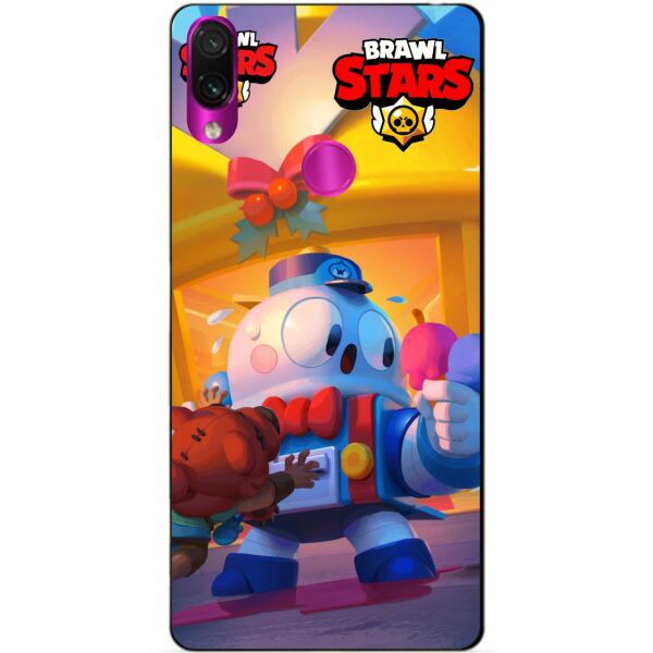 

Силиконовый чехол Candy для Xiaomi Redmi 7 Веселые каникул Лу Бравл Старс