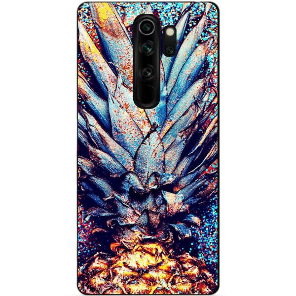 

Бампер силиконовый чехол Candy для Xiaomi Redmi Note 8 Pro с рисунком Ананас