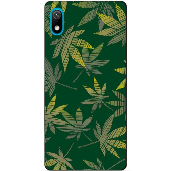 

Чехол силиконовый Candy для Huawei Y6 2019 с рисунком Канабис