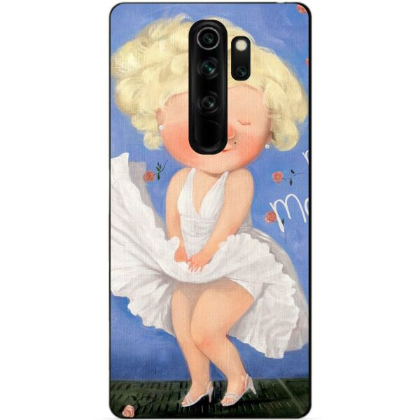 

Бампер силиконовый чехол Candy для Xiaomi Redmi Note 8 Pro с рисунком Монро Гапчинская