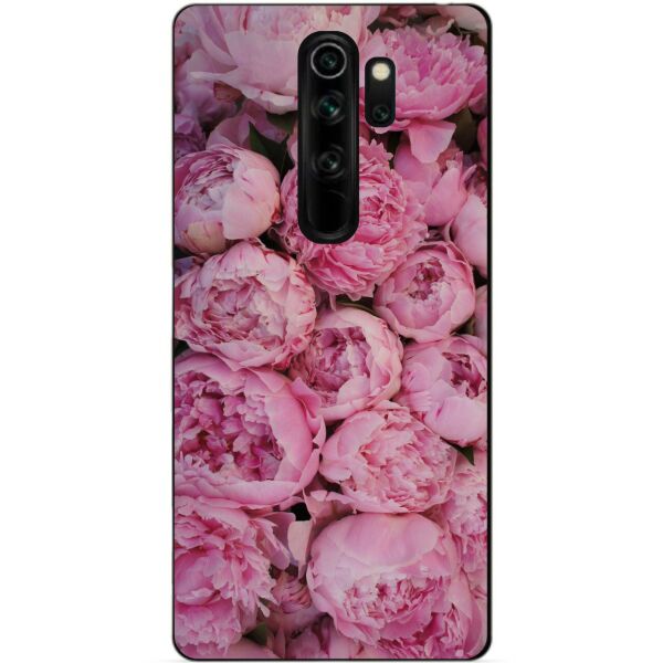 

Бампер силиконовый чехол Candy для Xiaomi Redmi Note 8 Pro с рисунком Пионы