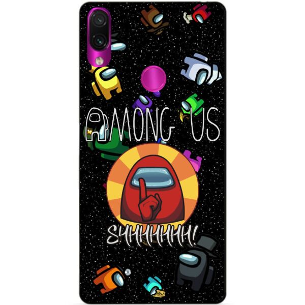 

Силиконовый чехол Candy для Xiaomi Redmi 7 с рисунком Among Us