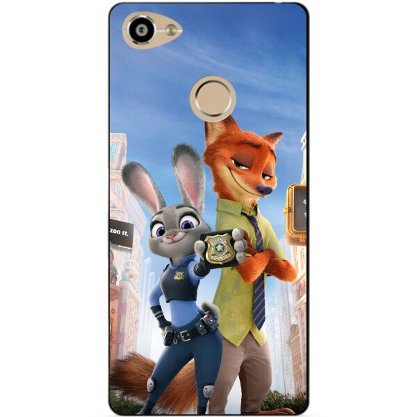 

Бампер силиконовый чехол Candy для ZTE Blade A6 Джуди Зверополис