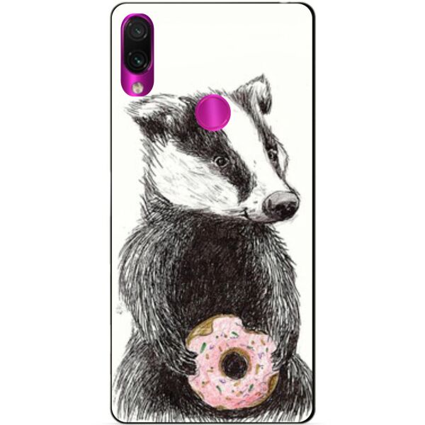 

Силиконовый чехол Candy для Xiaomi Redmi 7 с рисунком Барсук