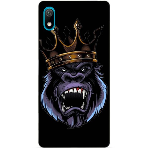 

Чехол силиконовый Candy для Huawei Y6 2019 с рисунком Обезьяна в короне