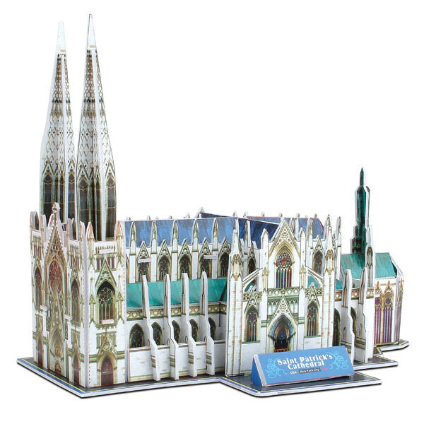

3D Пазли картон (ЦЕРКВА СВЯТОГО ПАТРИКА) ZEINDUSTRY TOYS 168-B14 (6961010220359)