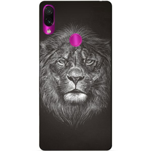 

Силиконовый чехол Candy для Xiaomi Redmi 7 с рисунком Лев мелом