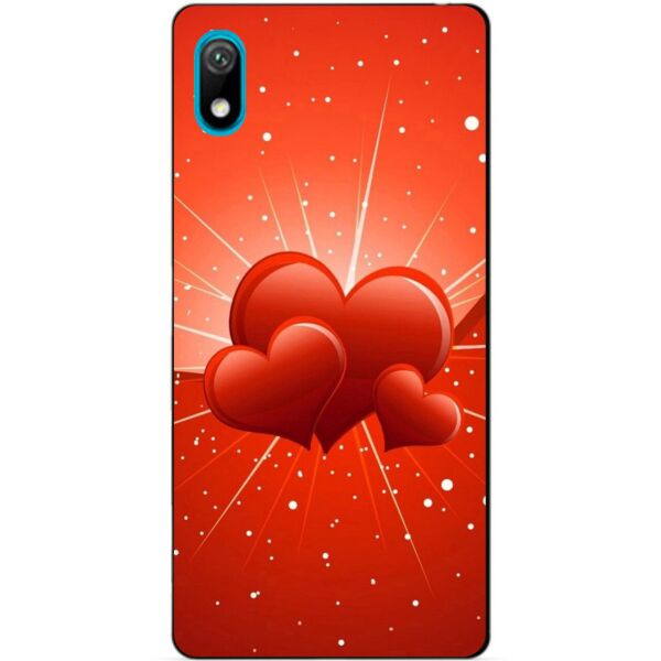 

Чехол силиконовый Candy для Huawei Y6 2019 с рисунком Сердечки