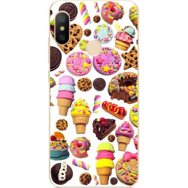 

Силиконовый чехол Candy для Huawei P Smart 2019 с рисунком Десерты
