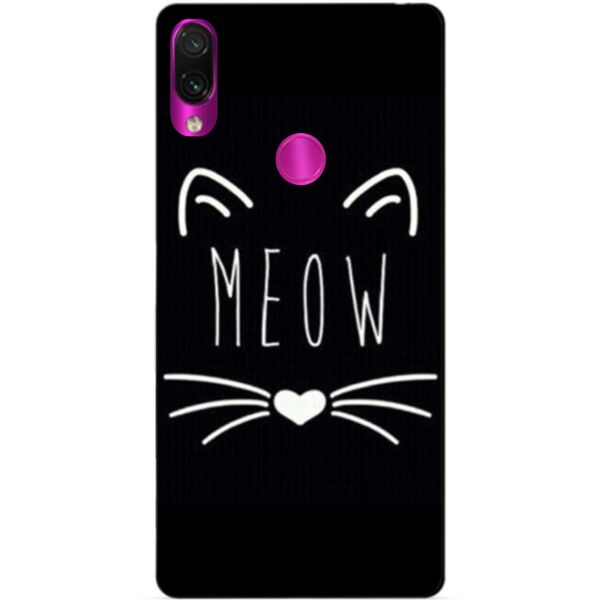 

Силиконовый чехол Candy для Xiaomi Redmi 7 с рисунком Мяу