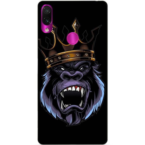 

Силиконовый чехол Candy для Xiaomi Redmi 7 с рисунком Обезьяна в короне