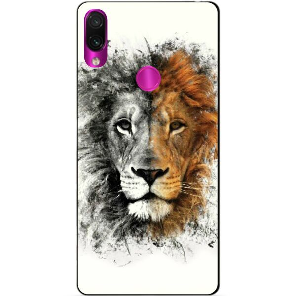 

Силиконовый чехол Candy для Xiaomi Redmi 7 с рисунком Половины льва