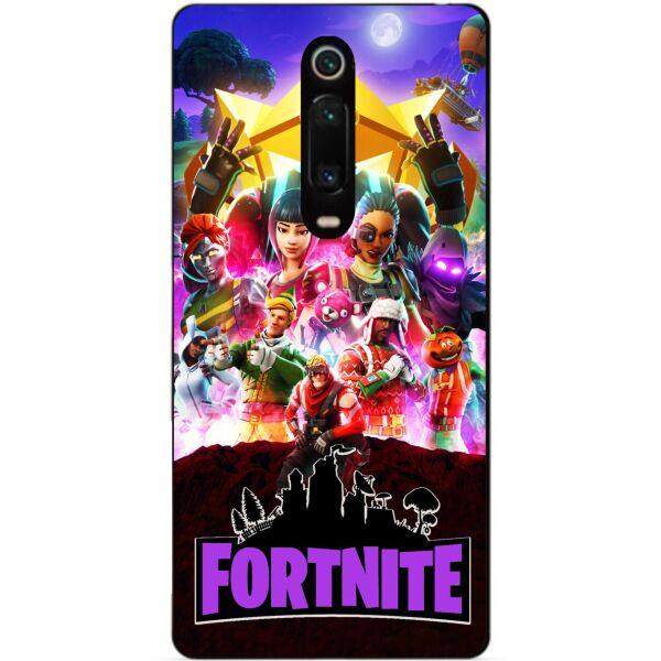 

Силиконовый бампер чехол Candy для Xiaomi Mi 9t / K20 с рисунком Fortnite Фортнайт