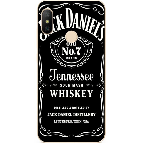 

Силиконовый чехол Candy для Huawei P Smart Plus с рисунком Jack Daniels