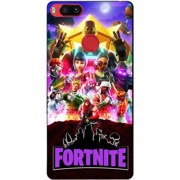 

Силиконовый бампер чехол Candy для Xiaomi Mi A1 с рисунком Fortnite Фортнайт