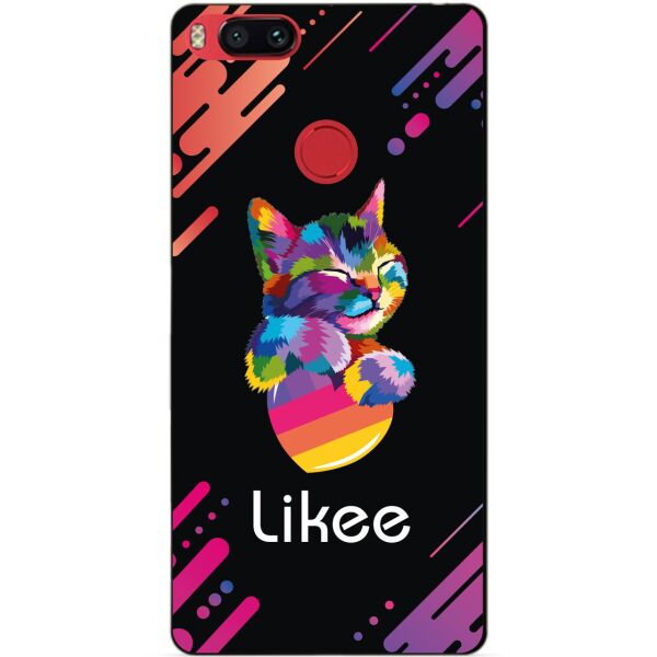 

Силиконовый бампер чехол Candy для Xiaomi Mi A1 с рисунком Likee