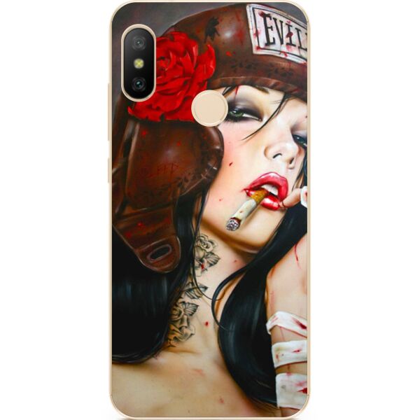 

Силиконовый чехол Candy для Huawei P Smart Plus с рисунком Бокс