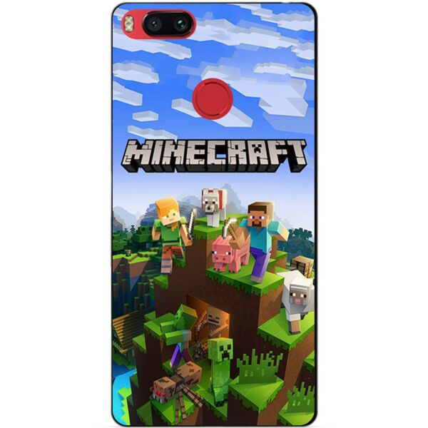 

Силиконовый бампер чехол Candy для Xiaomi Mi A1 с рисунком Minecraft