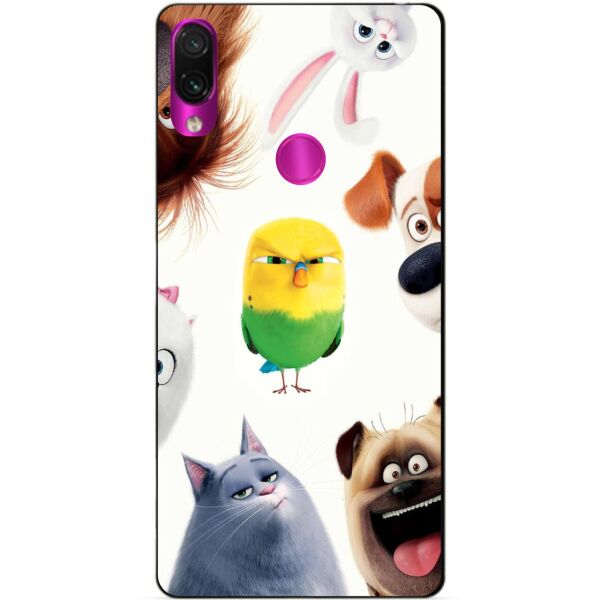 

Силиконовый чехол Candy для Xiaomi Redmi 7 Тайная жизнь домашних животных