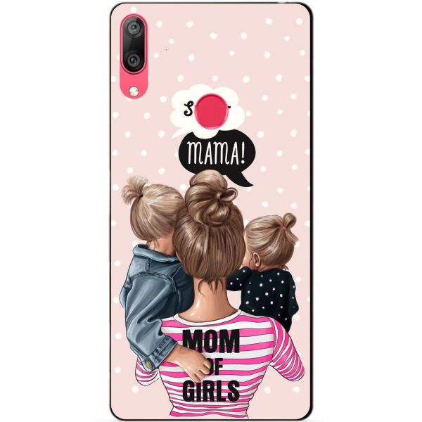 

Чехол силиконовый Candy для Huawei Y7 2019 с рисунком Mom of Girls