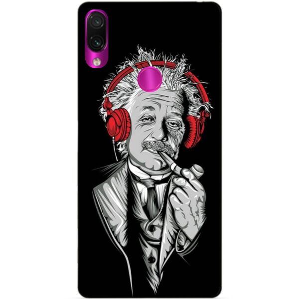 

Силиконовый чехол Candy для Xiaomi Redmi 7 Эйнштейн