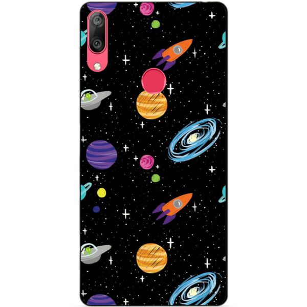 

Чехол силиконовый Candy для Huawei Y7 2019 с рисунком Галактики