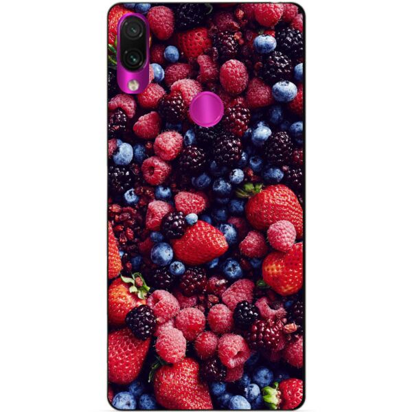 

Силиконовый чехол Candy для Xiaomi Redmi 7 Ягоды