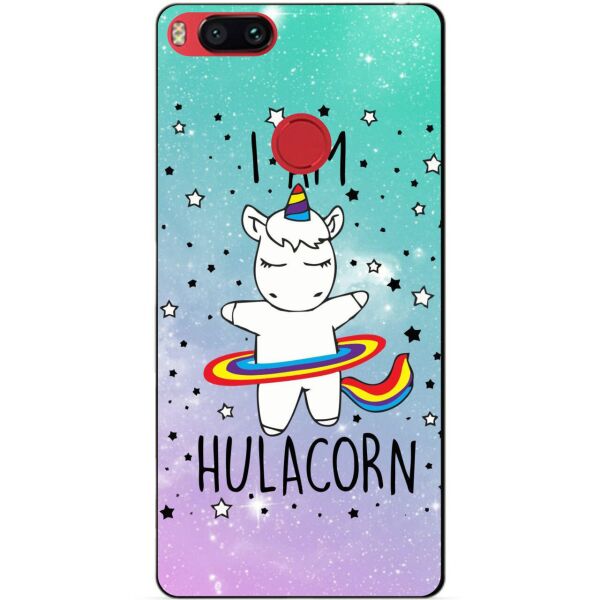 

Силиконовый бампер чехол Candy для Xiaomi Mi A1 с рисунком Единорог