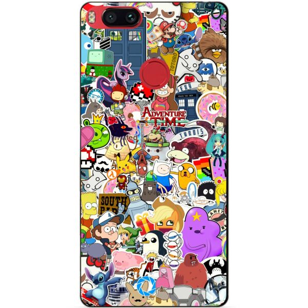 

Силиконовый бампер чехол Candy для Xiaomi Mi A1 с рисунком Мультяшки